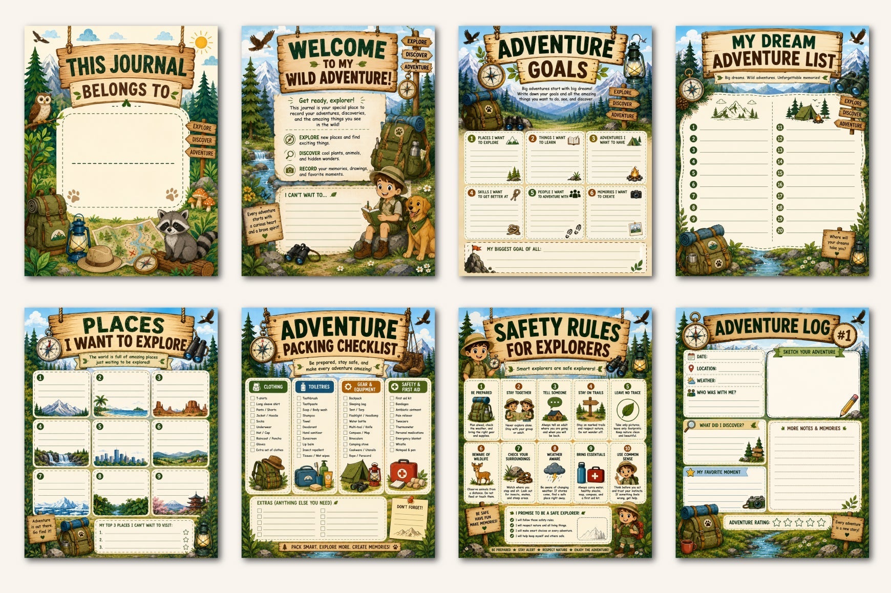 Wild Adventure Journal