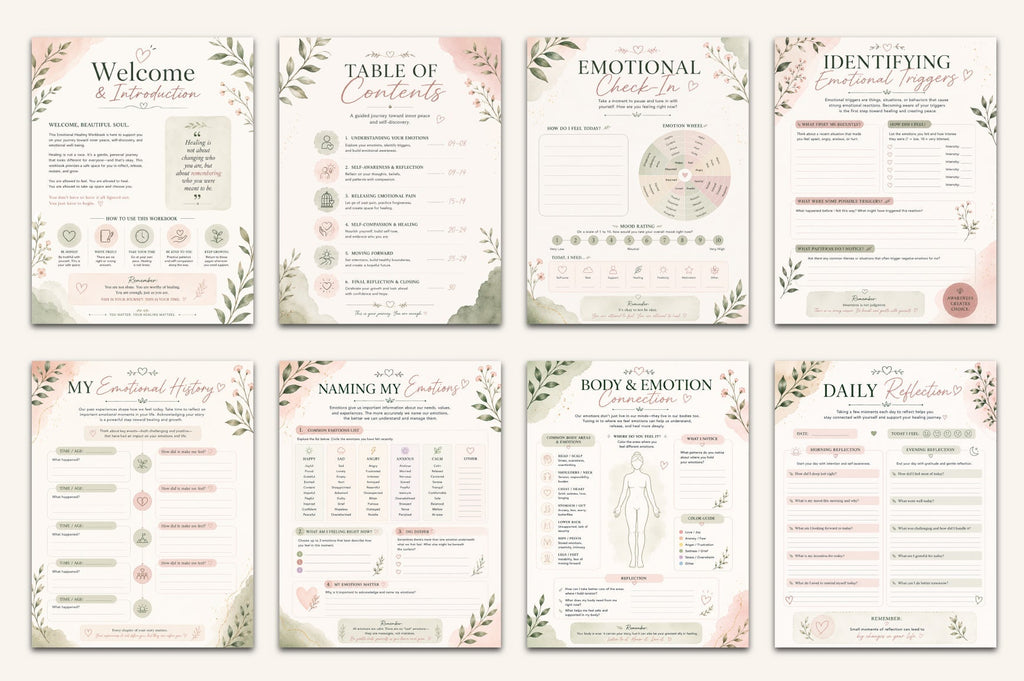 Emotional Healing Workbook