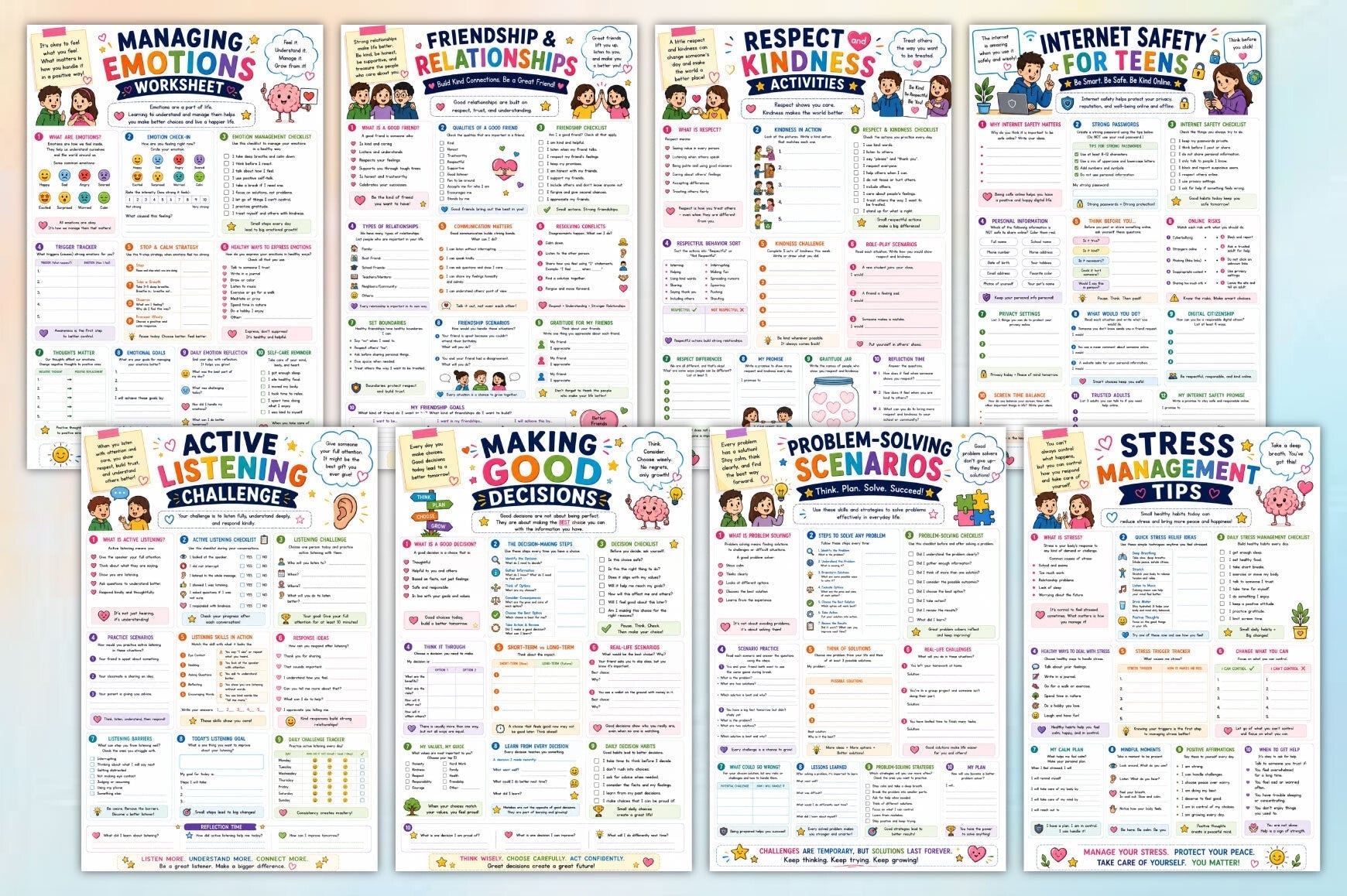 Teen Life Skills Challenge Book