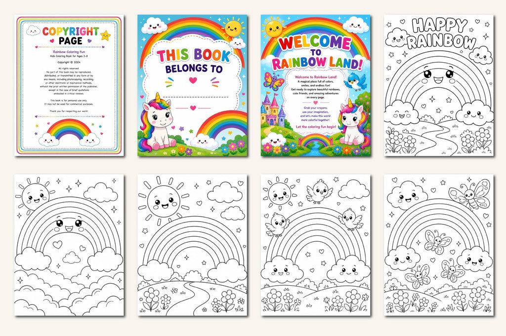Rainbow Coloring Fun