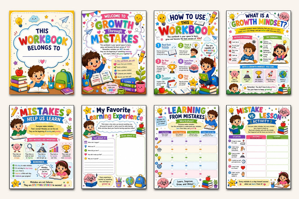 Growth Through Mistakes Workbook