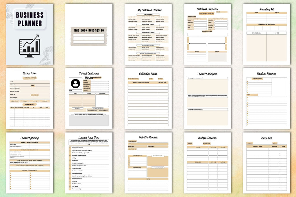 Business Planner Template