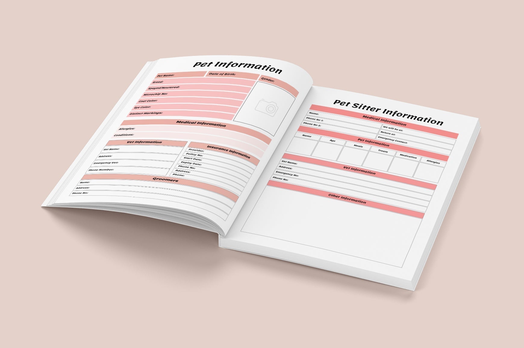 ADHD Daily Routine Task Planner daily schedule and checklist printable
