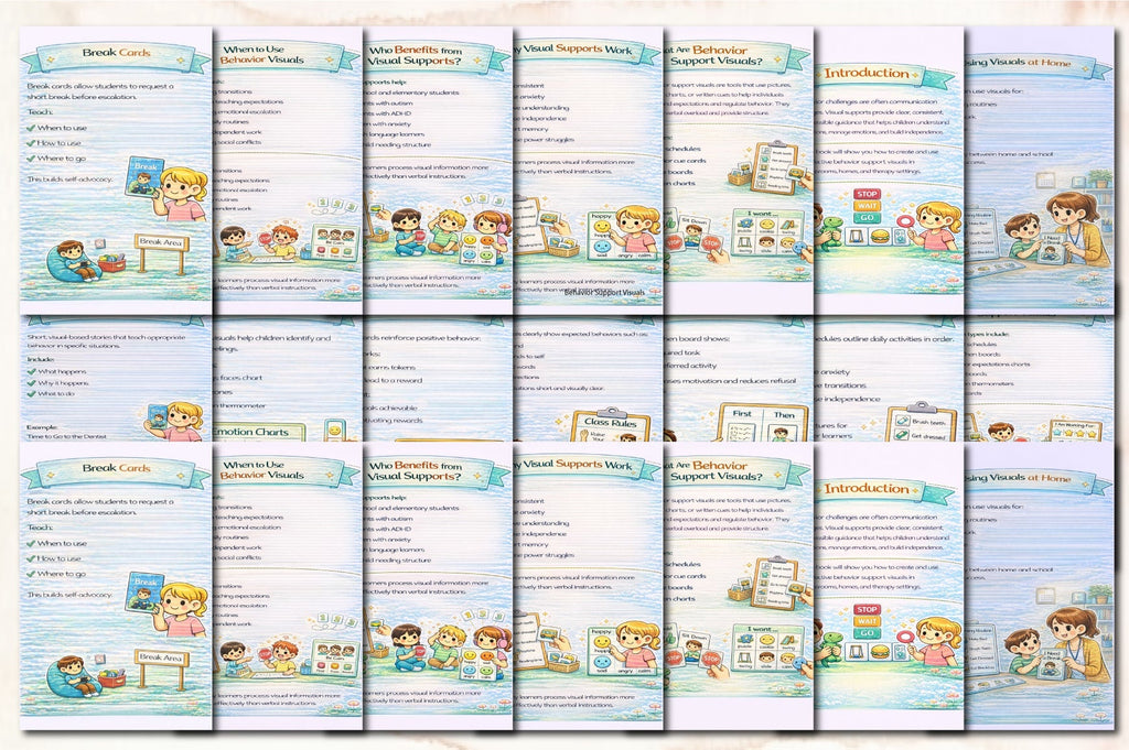 Behavior Support Visuals Planner