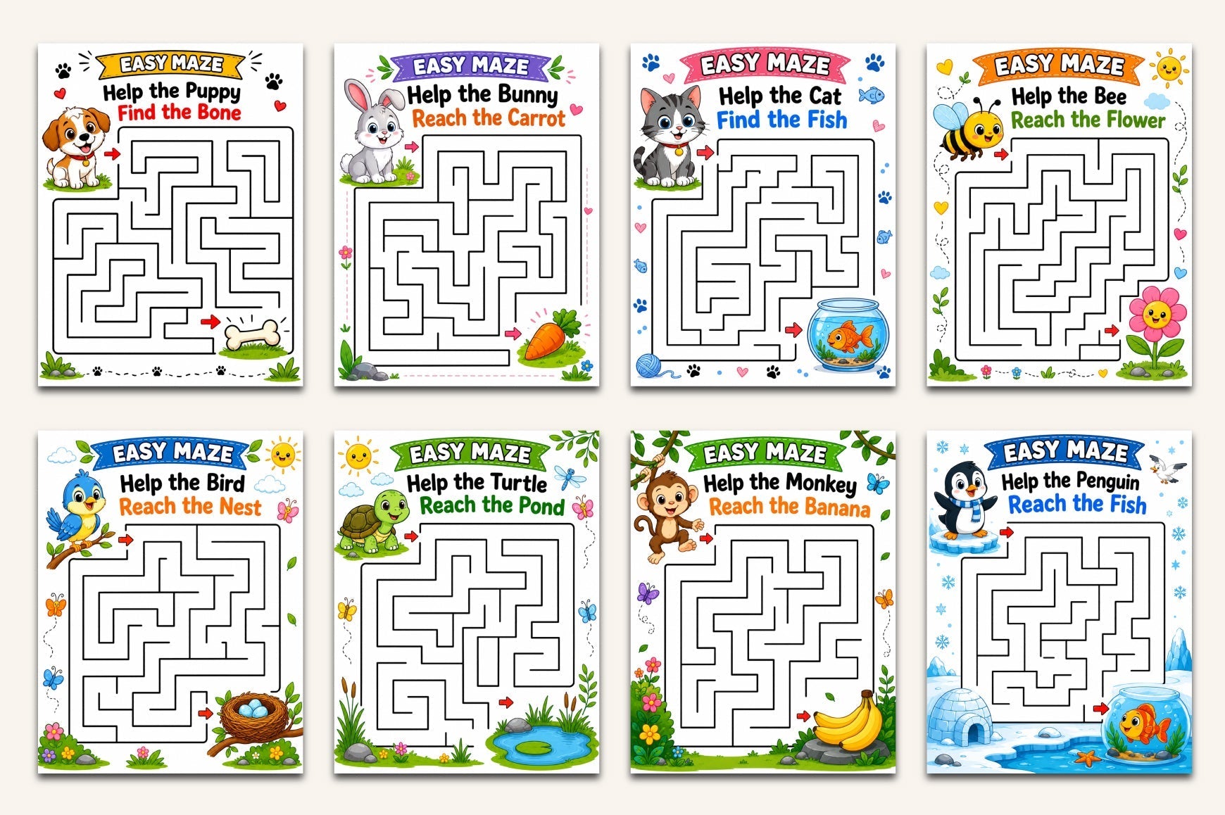 Super Fun Mazes For Kids