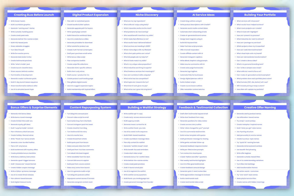 AI Freelancer Toolkit Prompts