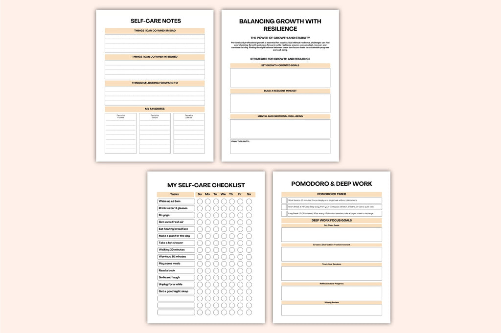 Thrive Achieve Life Planner
