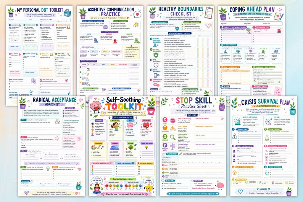 Dbt Coping Strategies For Daily Life Workbook