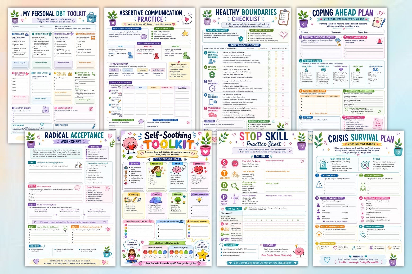 Dbt Coping Strategies For Daily Life Workbook