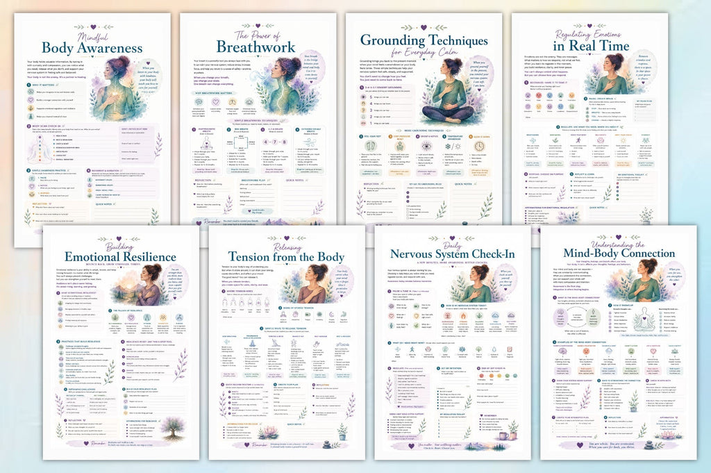 Nervous System Healing For Adults Workbook