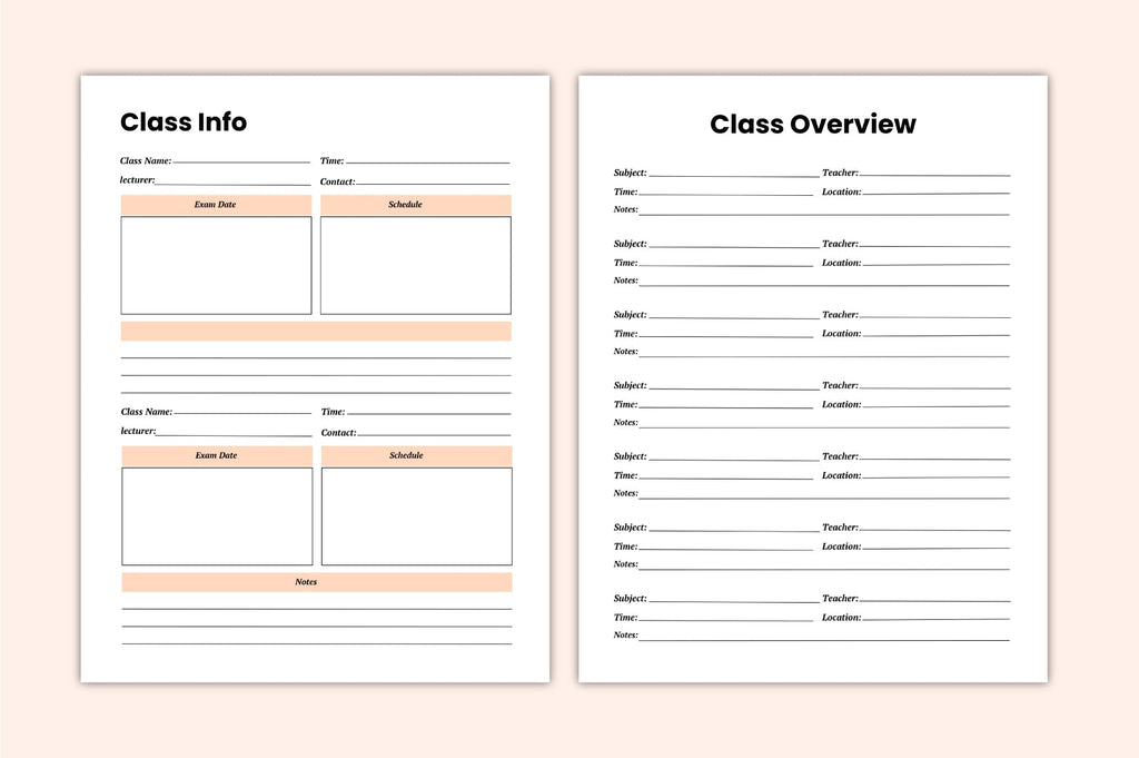 Academic Success Planner