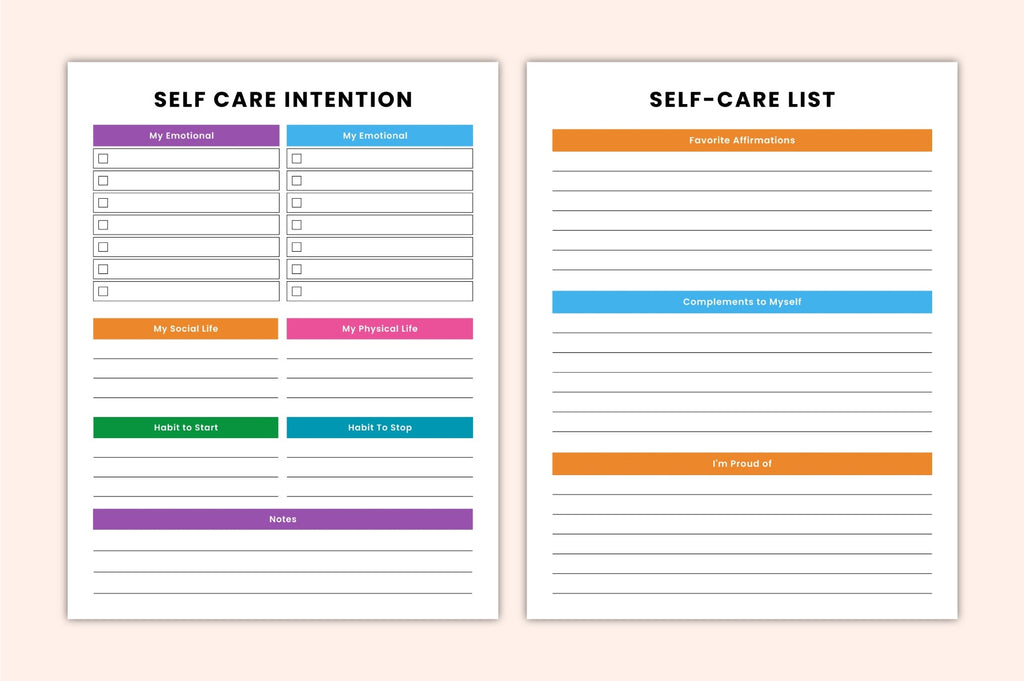 Mindfulness Self-Care Journal