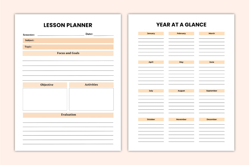 Educator Productivity Planner
