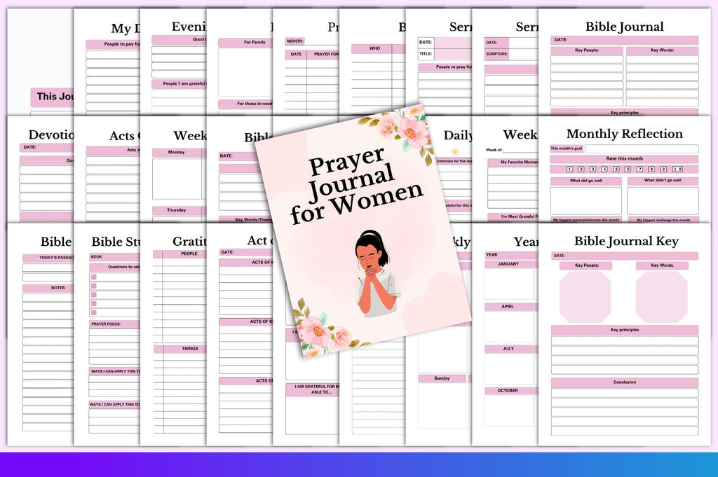 Prayer Journal for Women