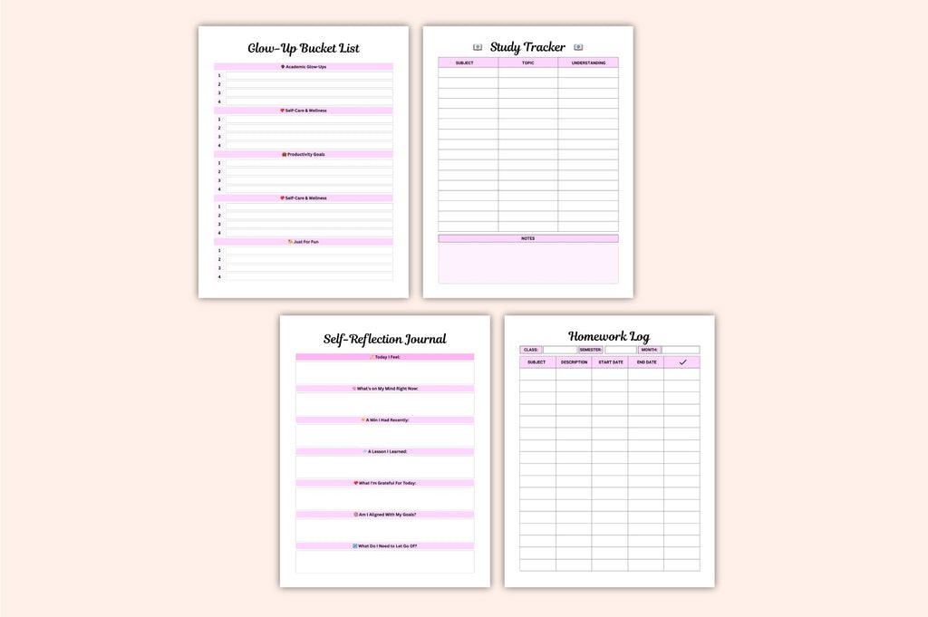 Study Success Makeover Planner