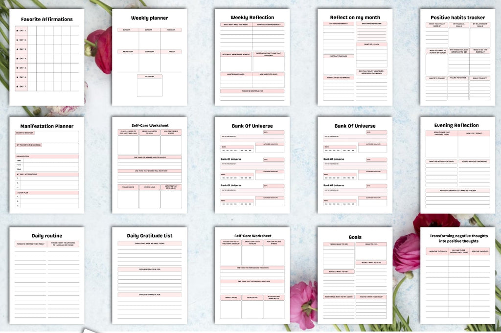 Manifestation Journal for Personal Growth