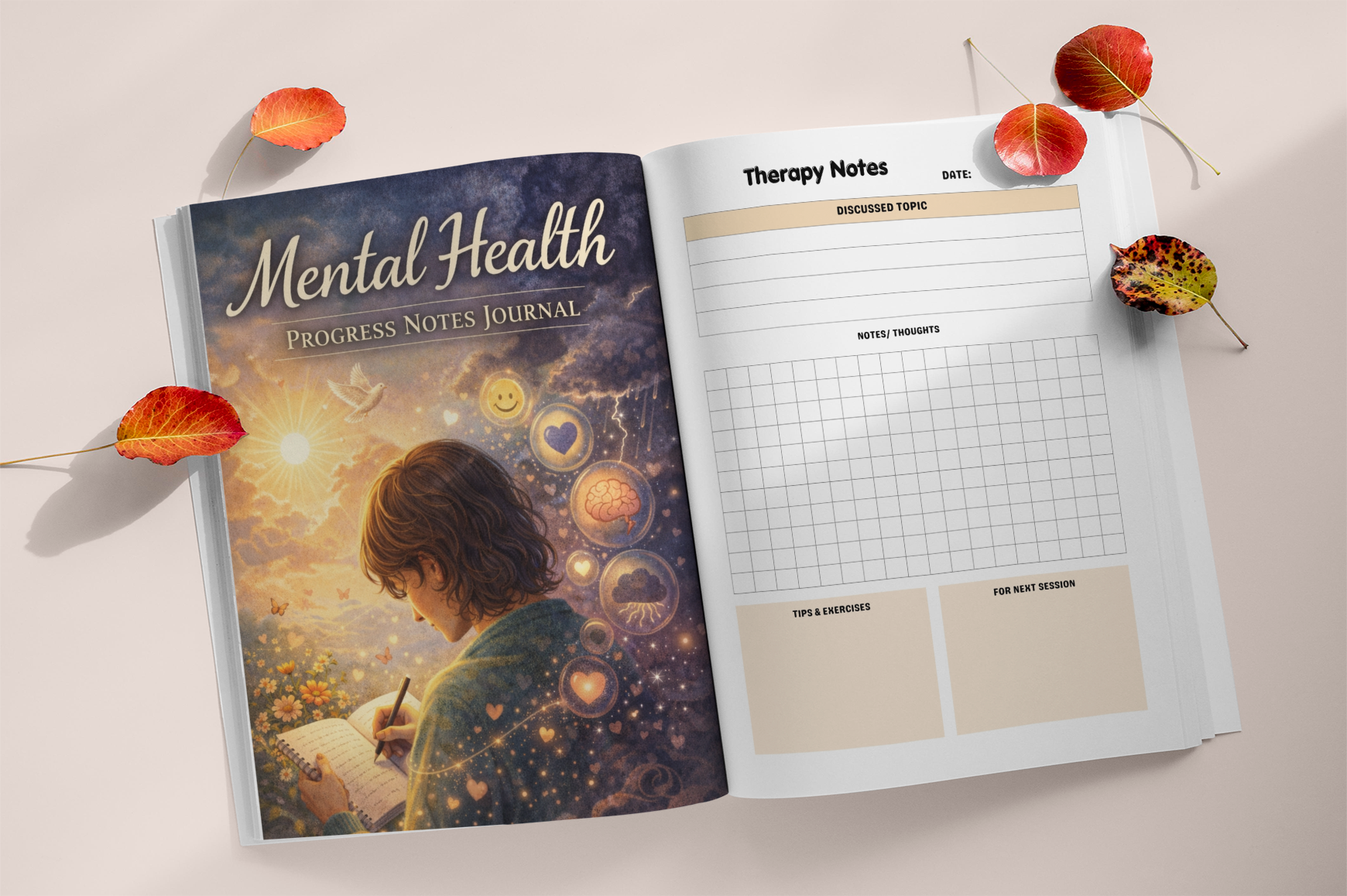 Mental Health Progress Notes Journal