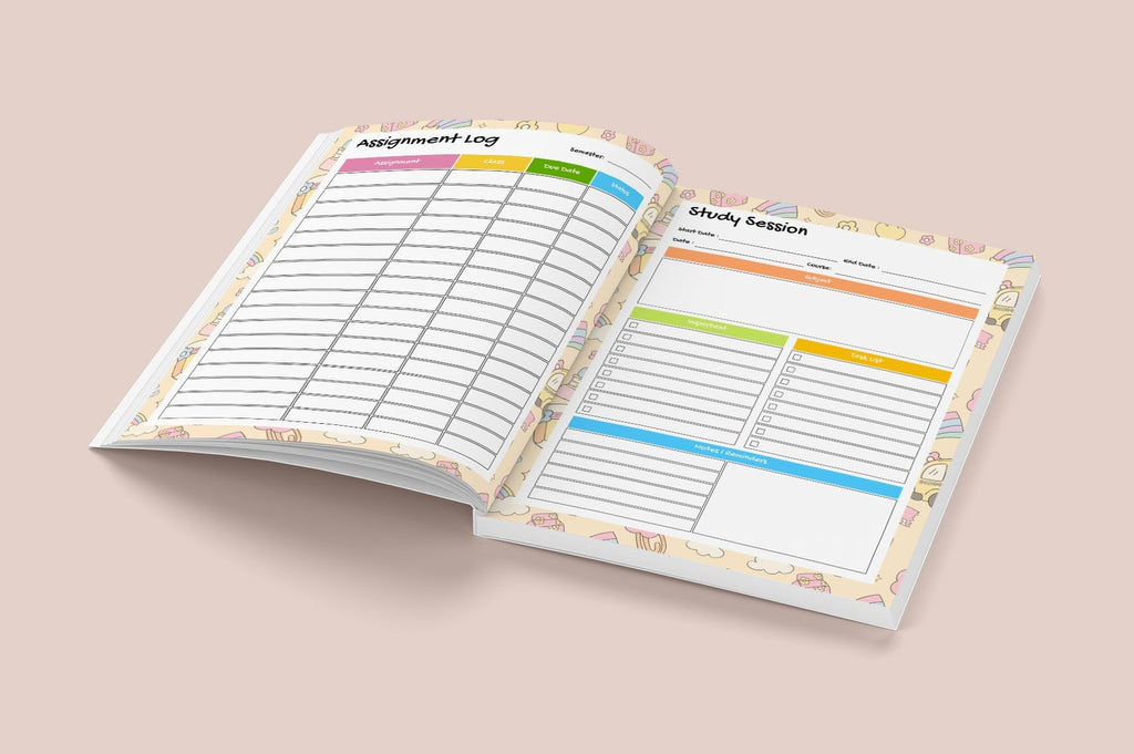 Back to School Student Planner
