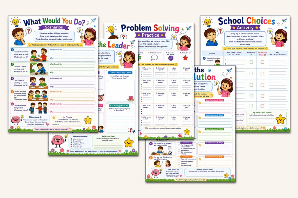 Decision Making For Kids Workbook