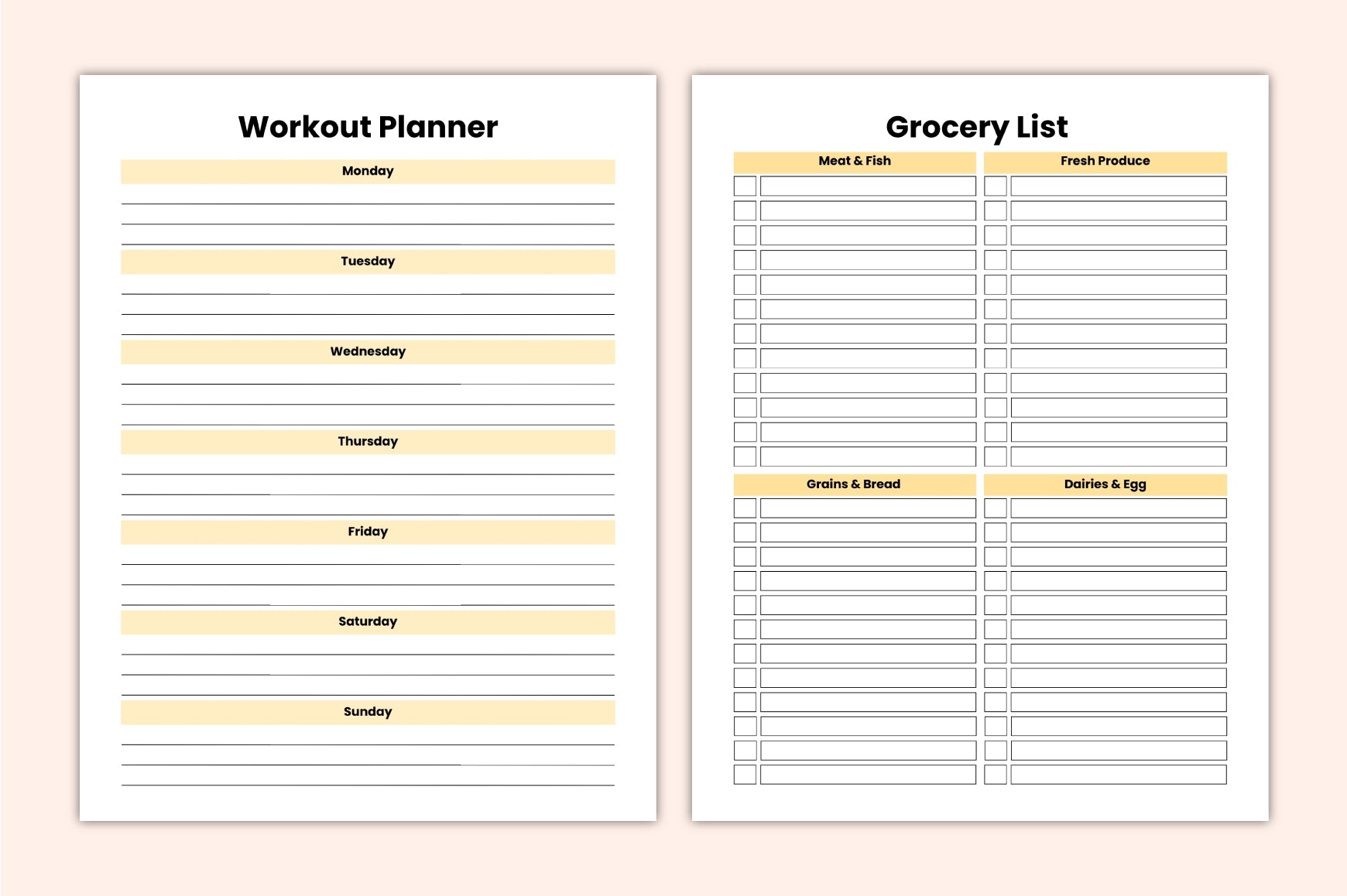 Fitness Progress Planner