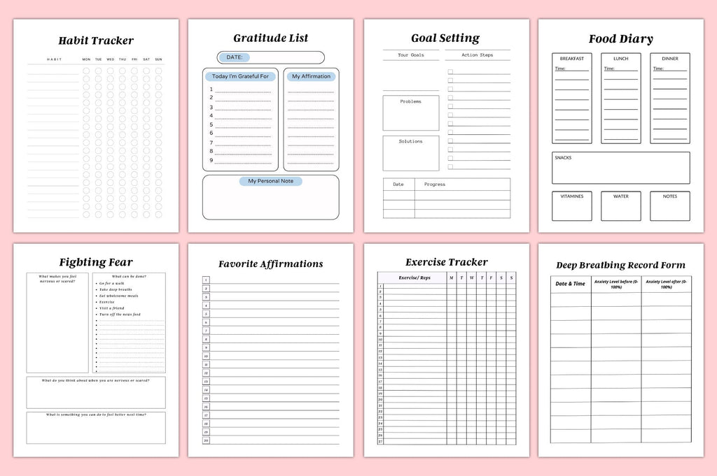 Mental Health Anxiety Journal