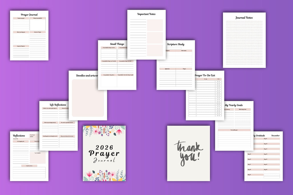 Prayer Journal Template