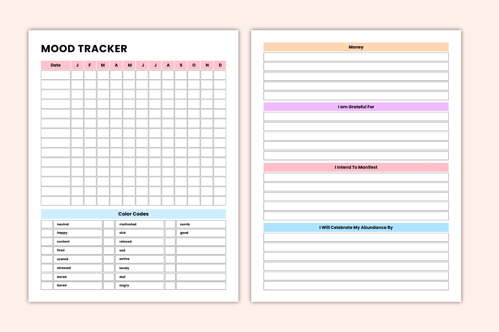 Mindset Reset Journal for Personal Growth