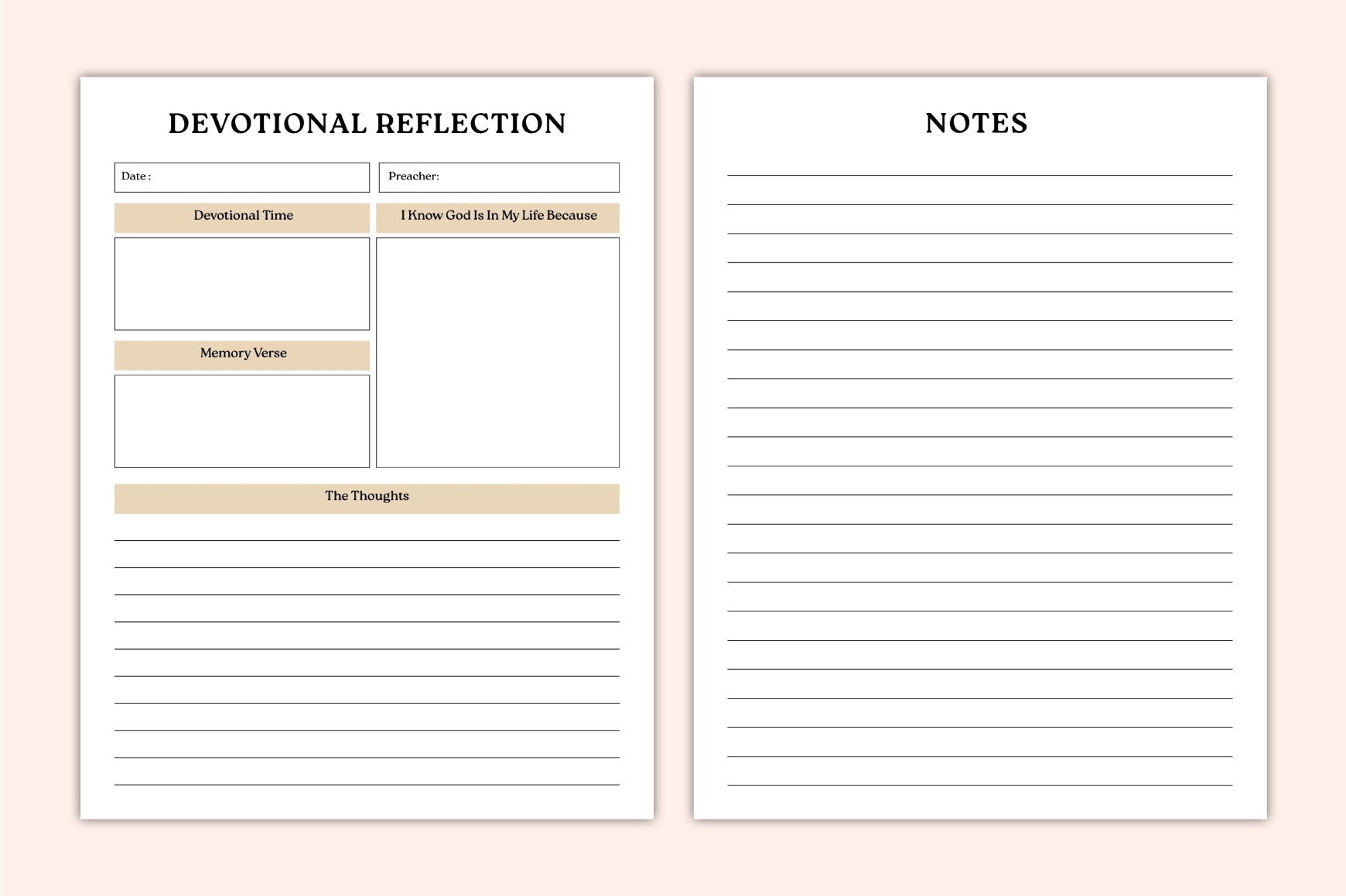 Daily Prayer Journal