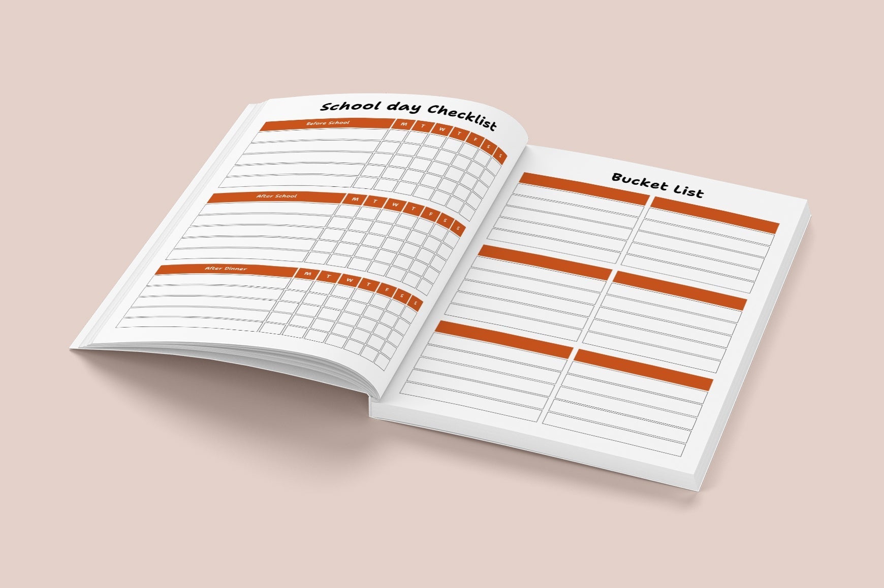 ADHD Skills Workbook for Kids with printable executive functioning activities