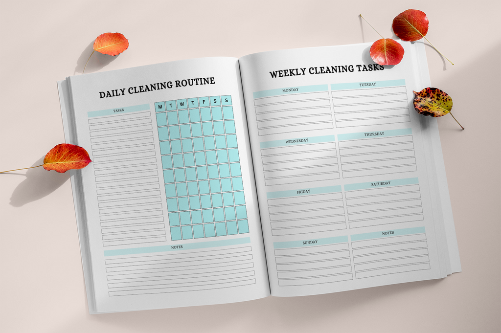 Clean Organized Living Planner