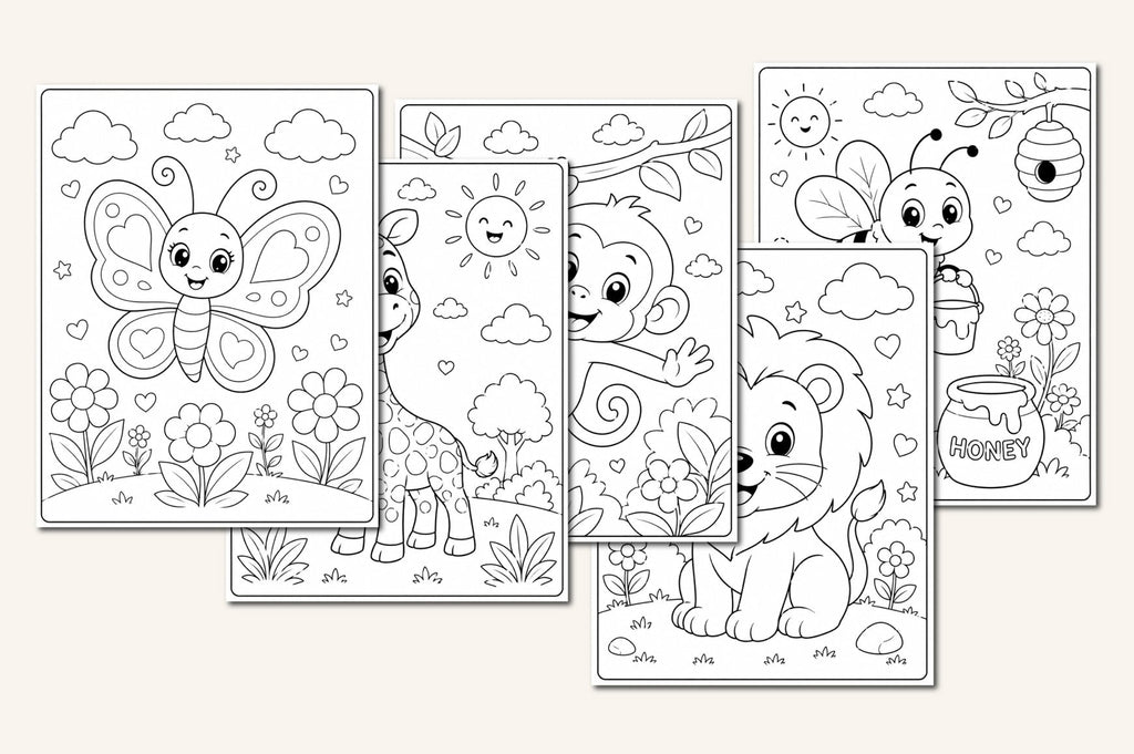 Happy Kids Coloring Fun
