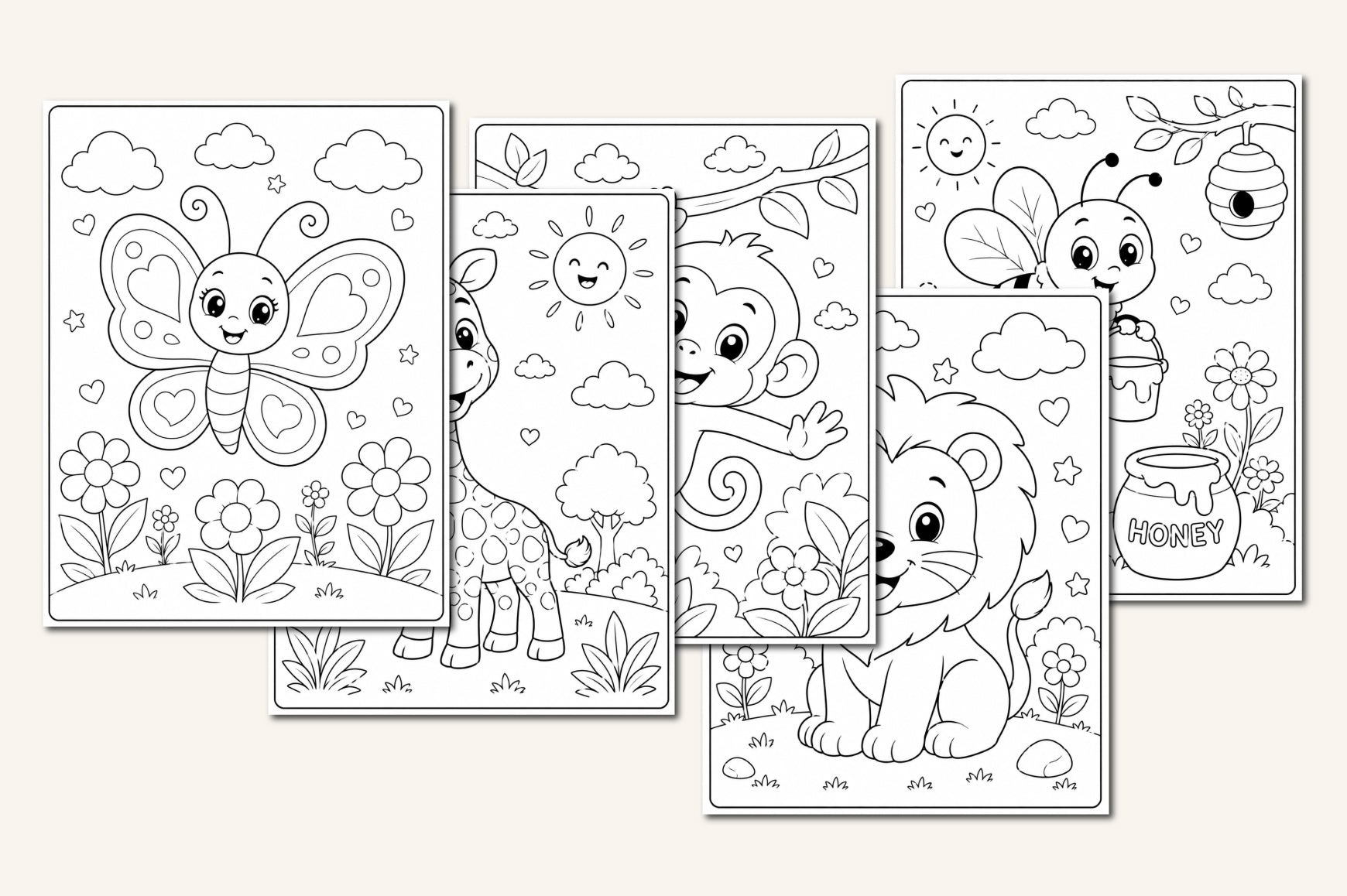 Happy Kids Coloring Fun