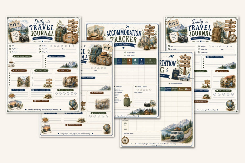 Travel Memories Journal