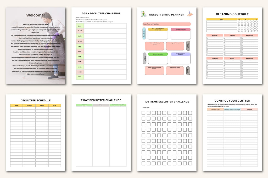 The Ultimate Decluttering Planner