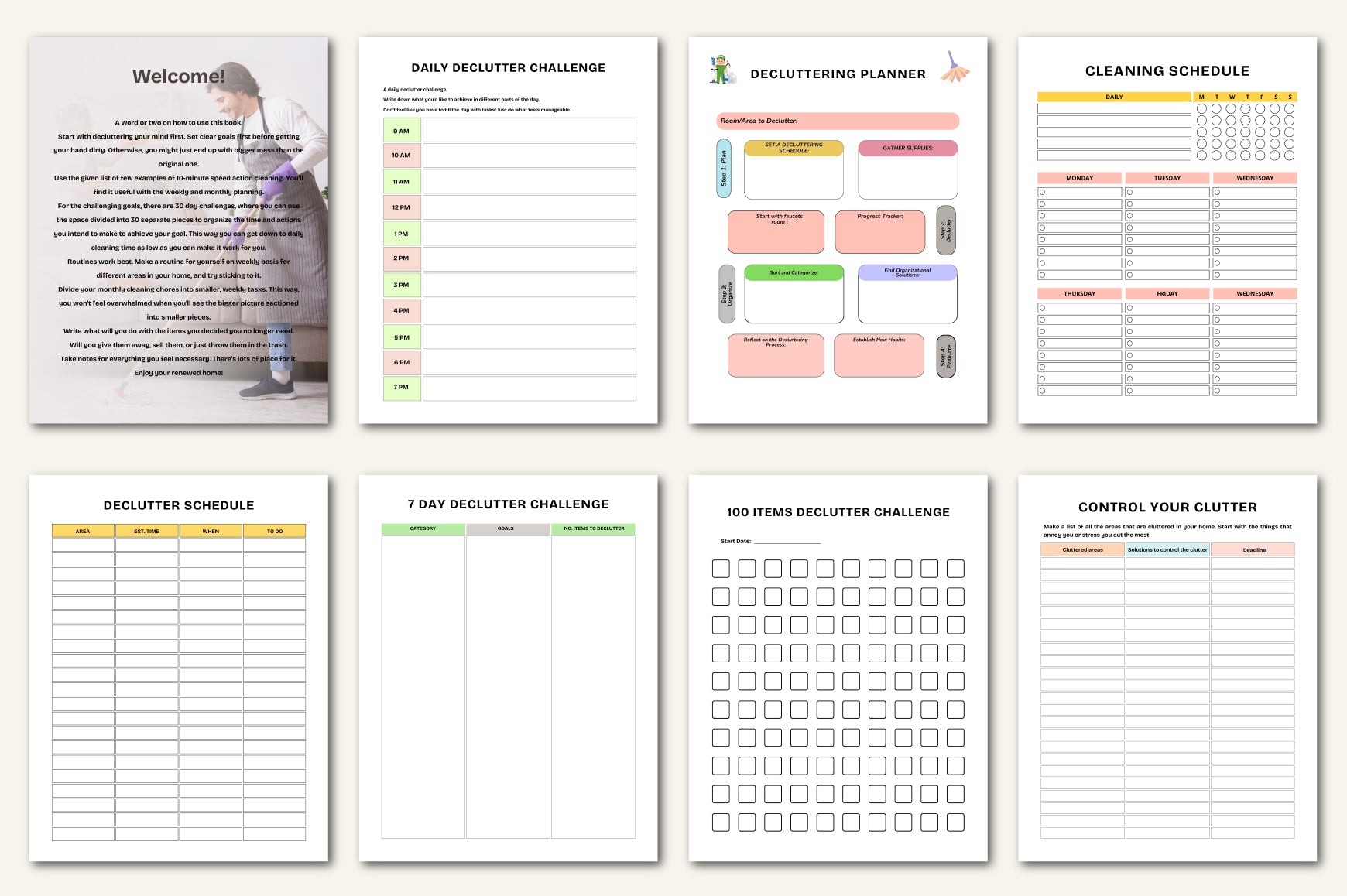 The Ultimate Decluttering Planner