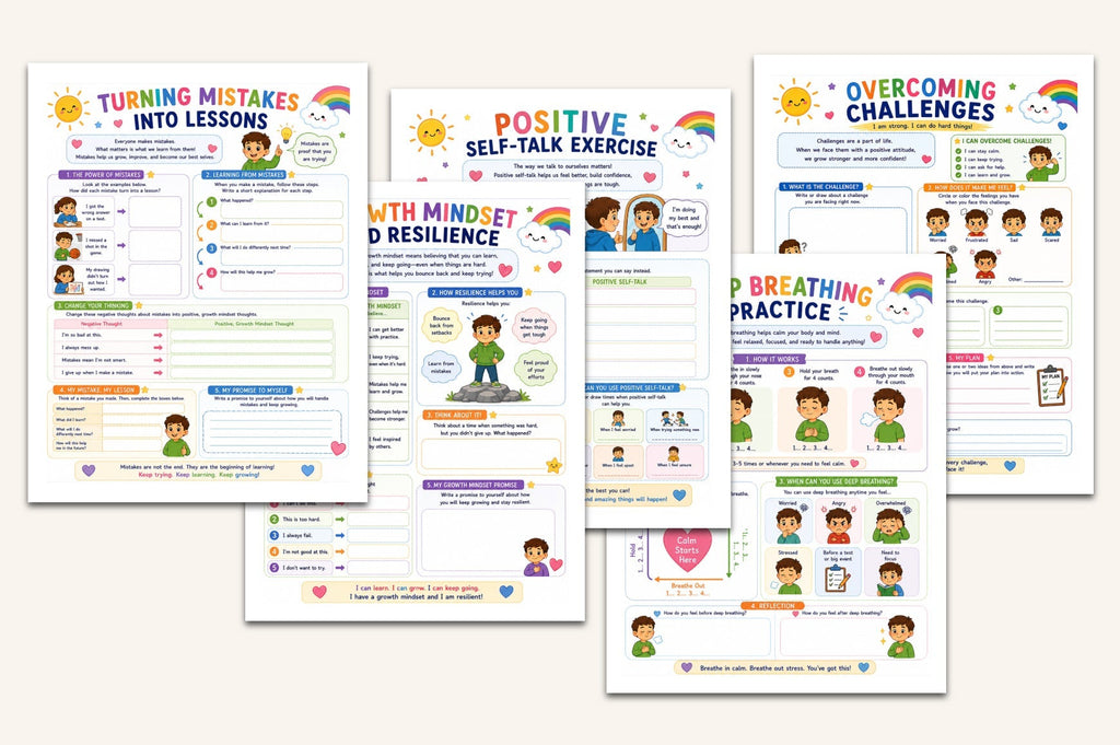 Emotional Resilience For Kids Workbook
