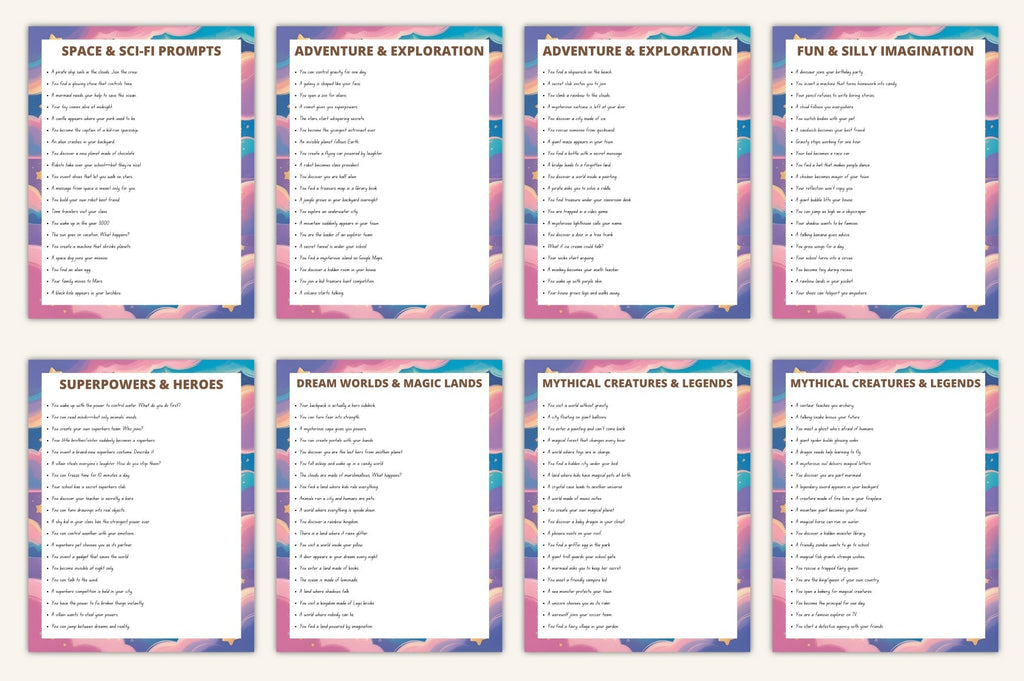 Kids Imagination Prompts