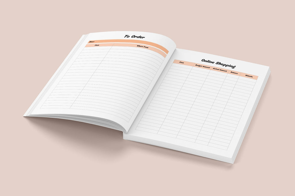 Craft Show Planning Planner
