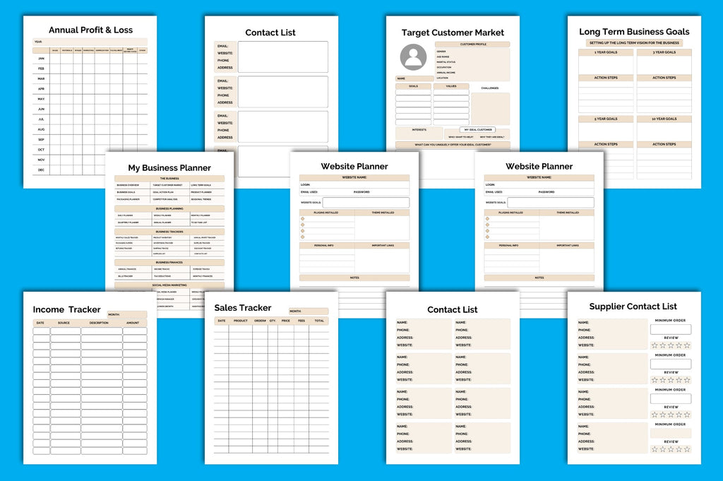 Small Business Planner