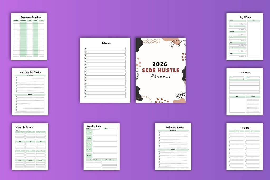 Side Hustle Planner