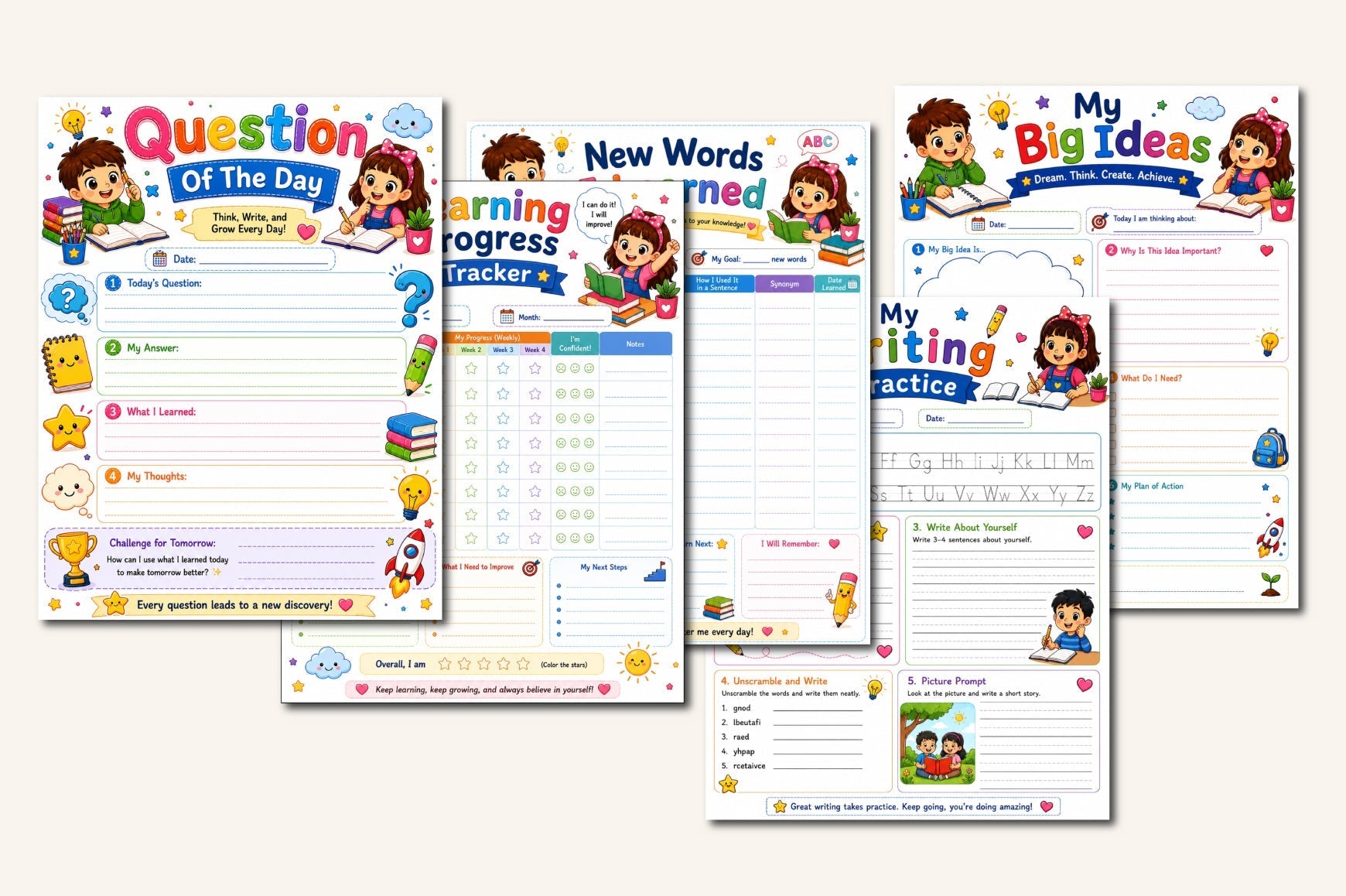 Curious Minds Learning Planner