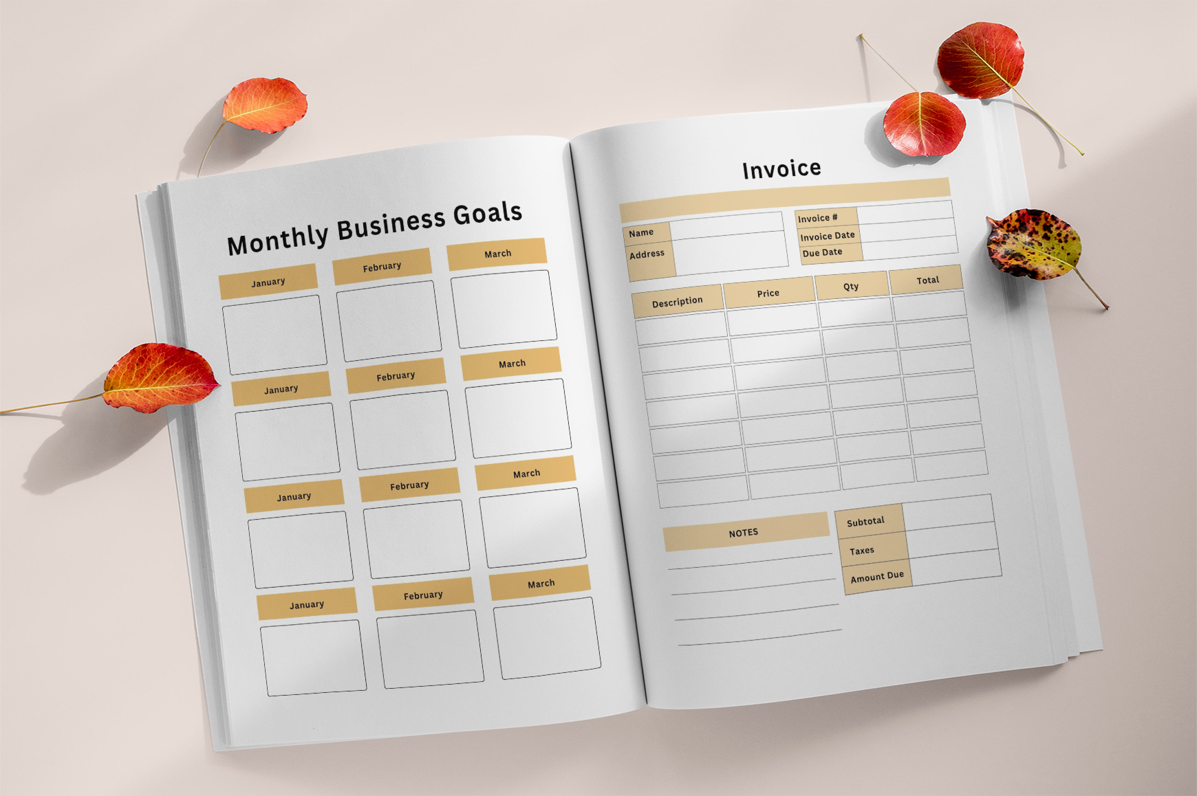 Candle Maker Business Planner