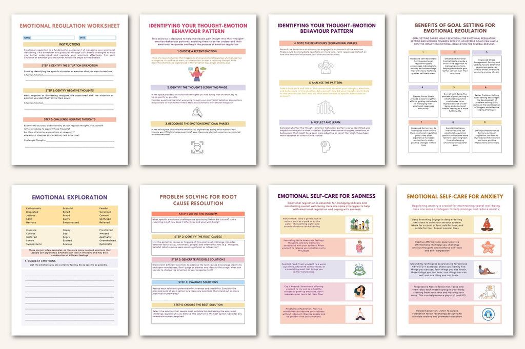 Adhd Emotional Self Discovery Workbook