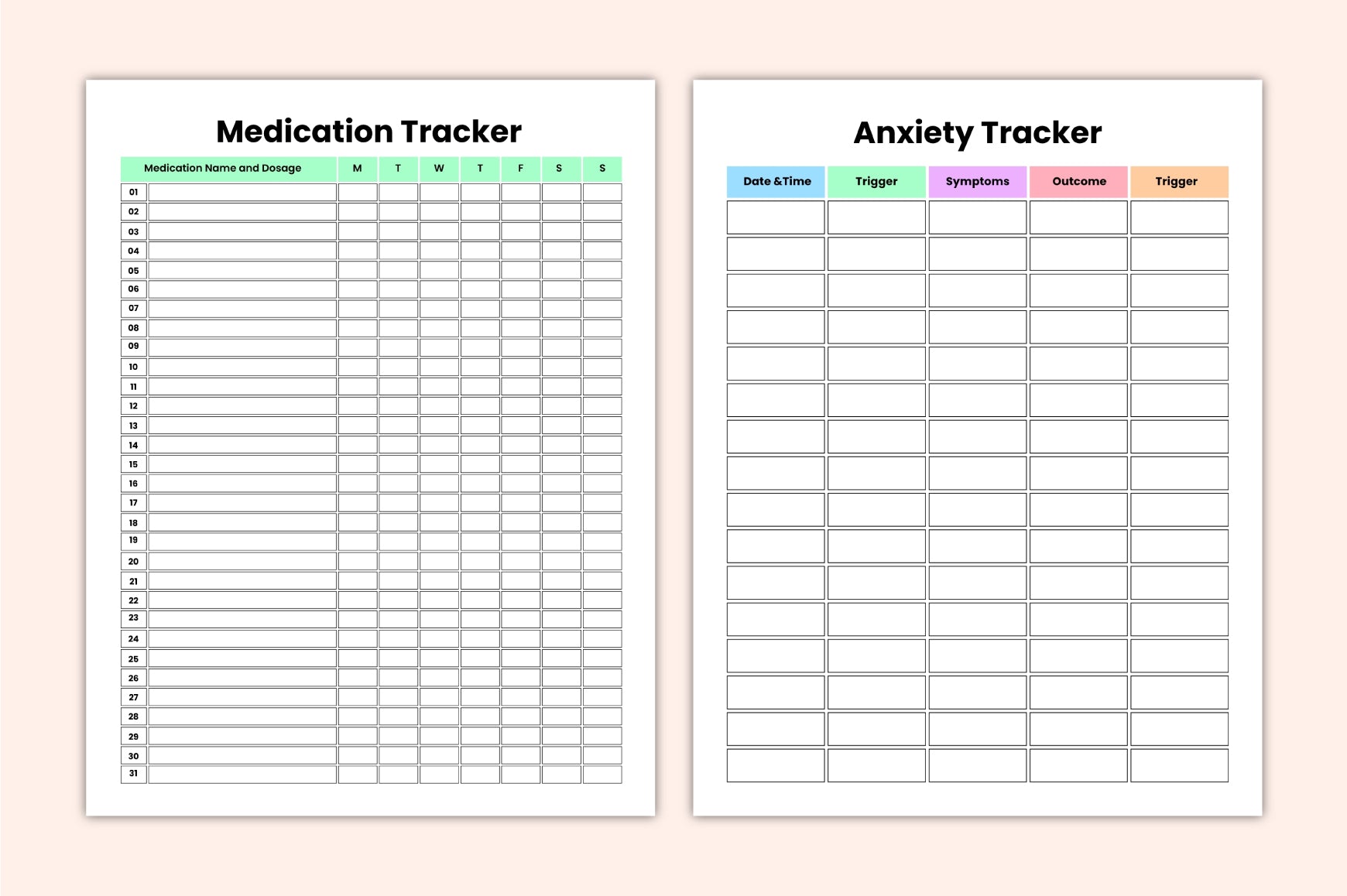 Therapy Healing Workbook for Personal Growth
