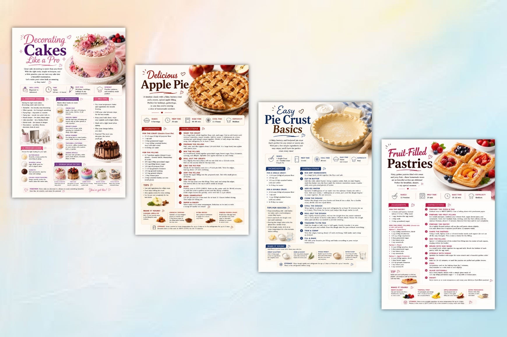 Simple Baking Secrets Cookbook Book