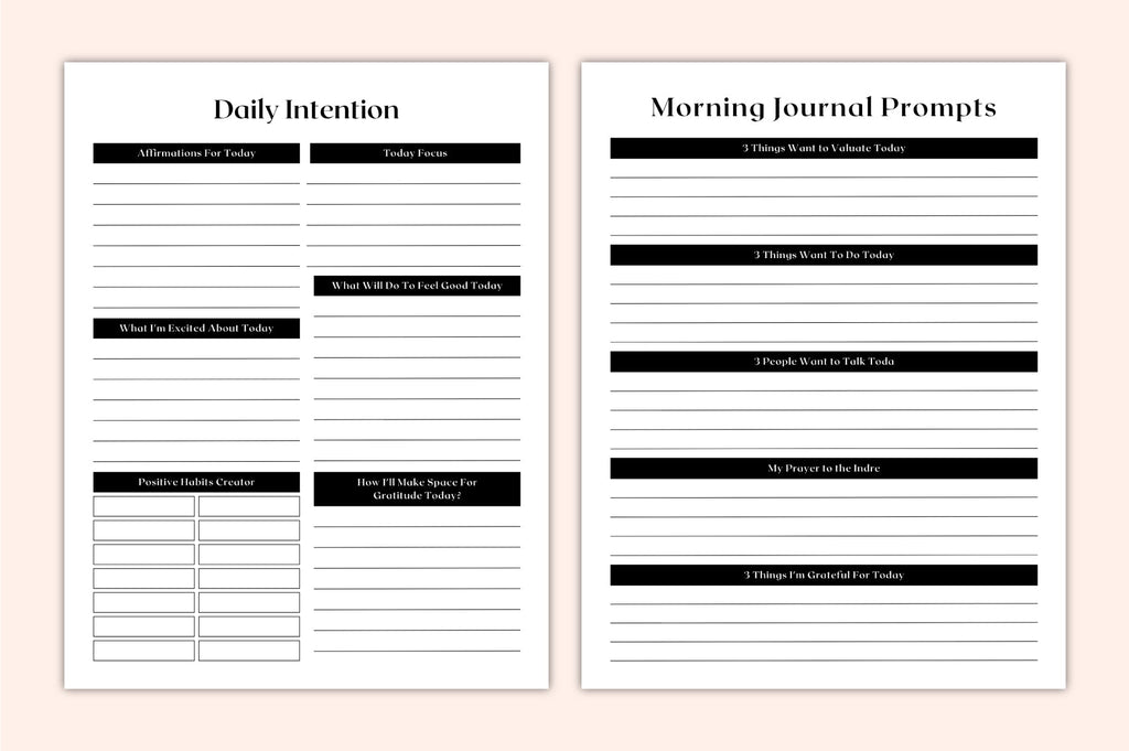 Manifestation Journal for Personal Growth
