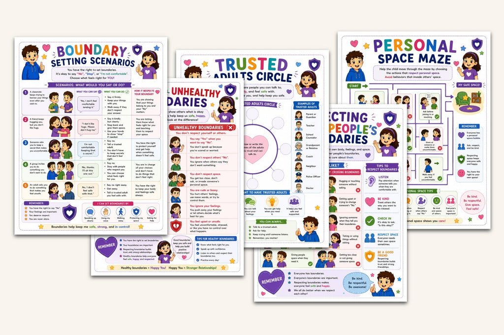 Healthy Boundaries For Kids Workbook