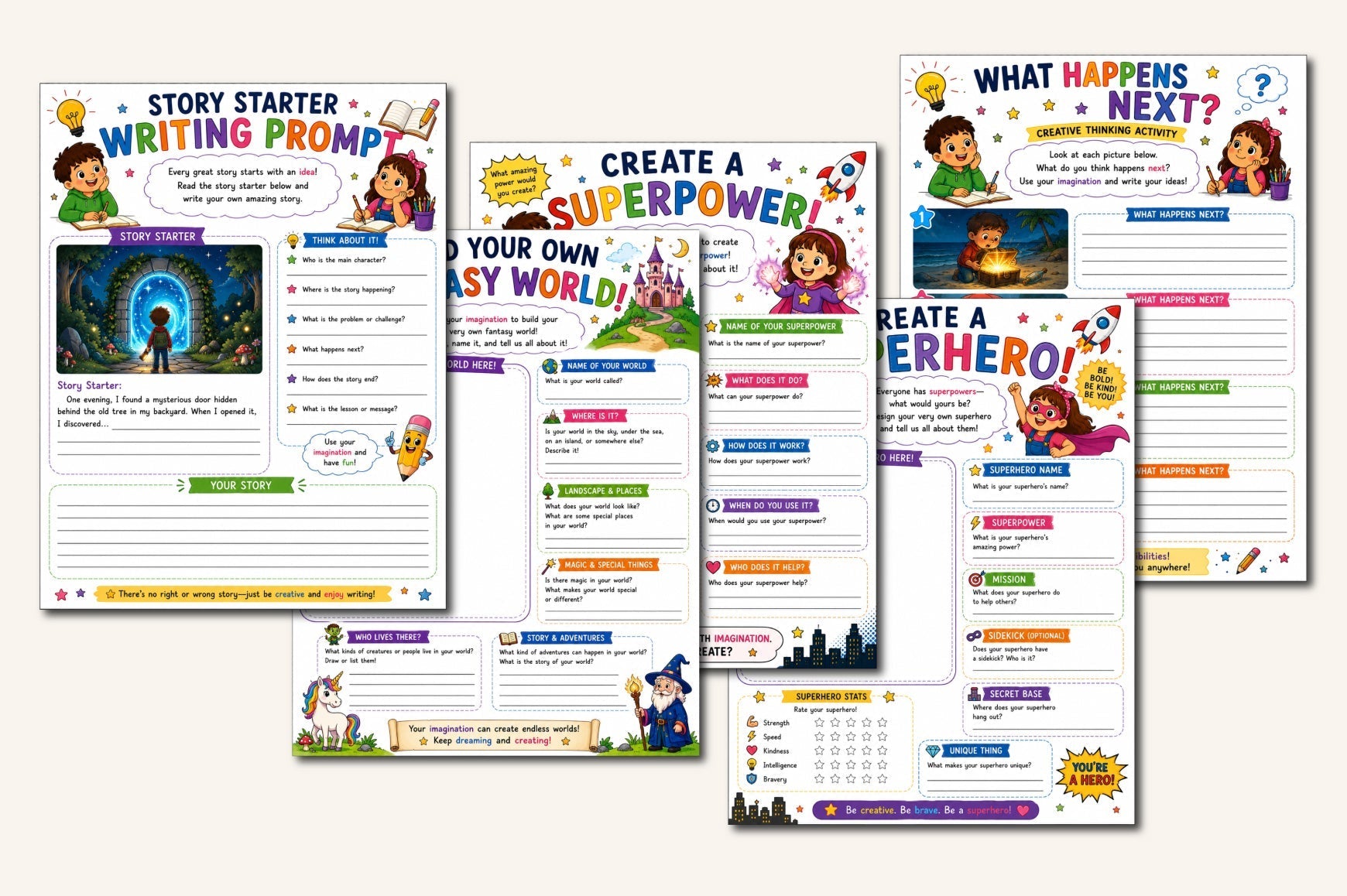 Creativity Imagination Workbook
