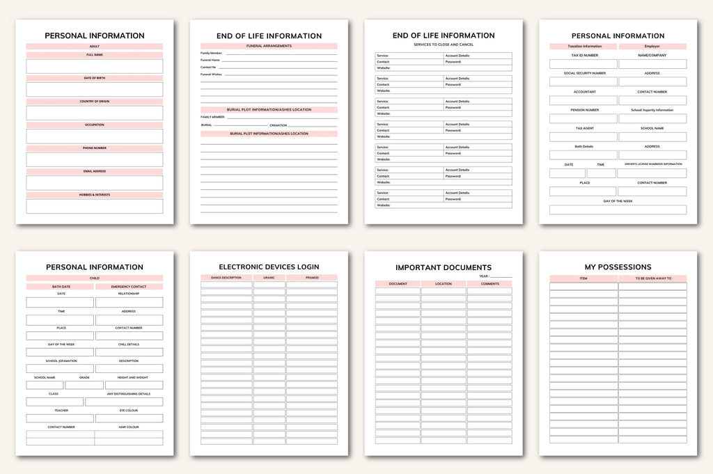 End Of Life Readiness Journal