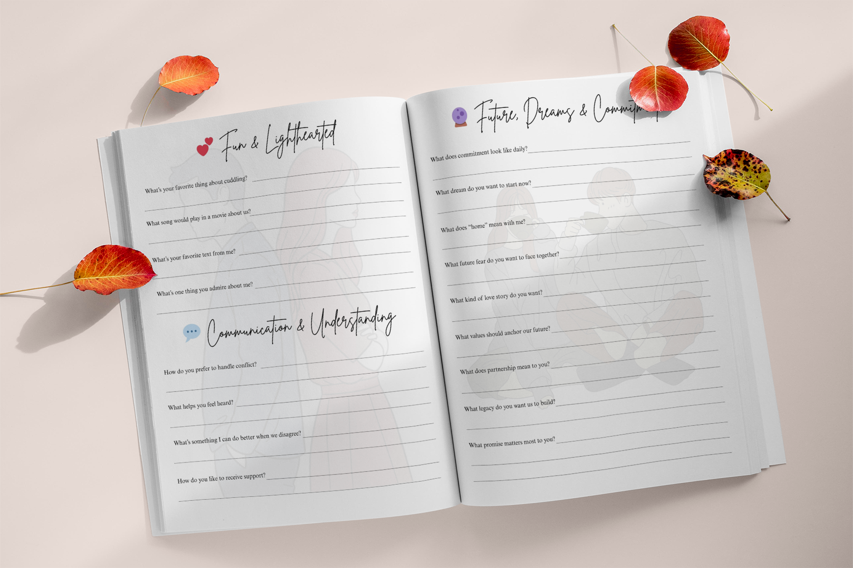 Questions for Couples Book